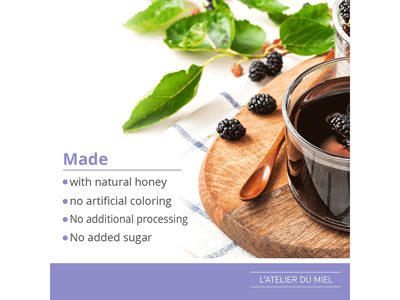 Mulberry Honey Jam 450g Minbaladeh.world