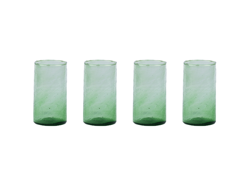 Drinking Glass - Beer Green