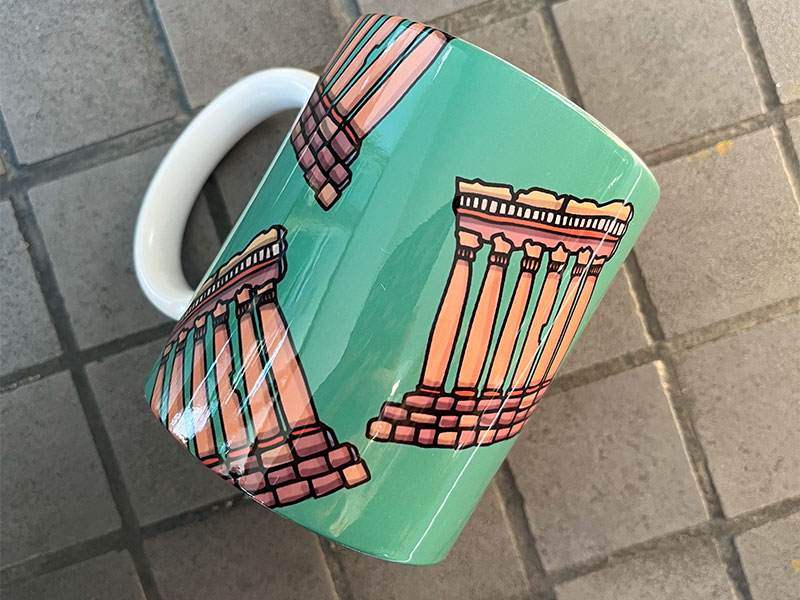 Mug Lebanon Baalbeck Minbaladeh.world