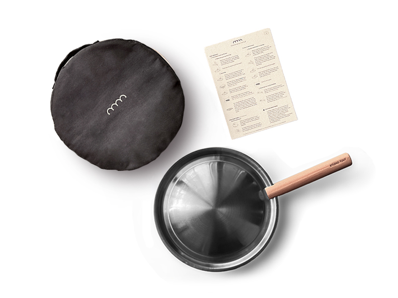 Portable Saj Kit - Stainless Steel