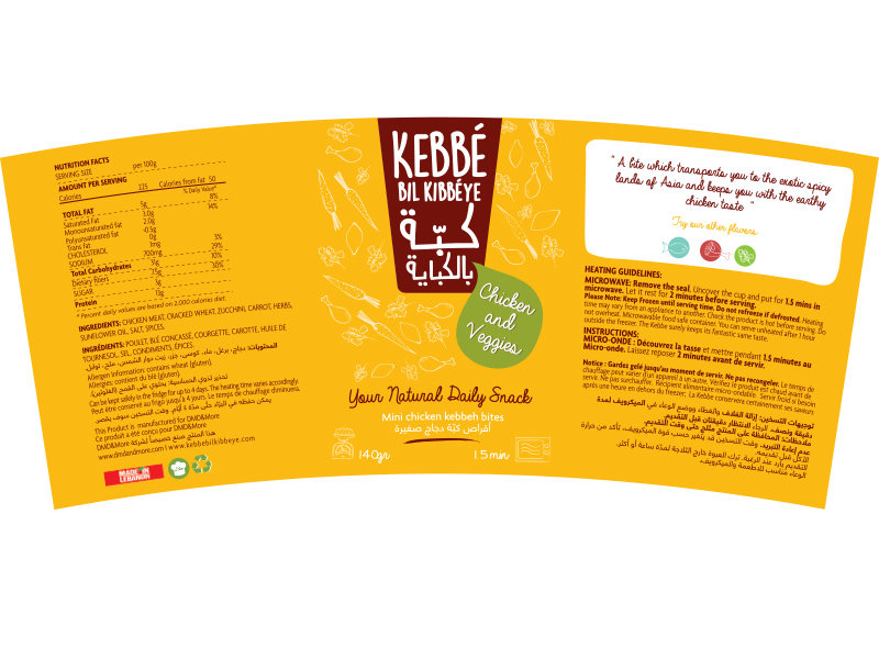 Kebbeh Chicken Veggies