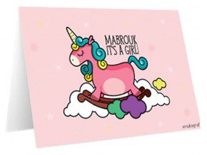 Greeting Card | Mabrouk, it s a Girl!