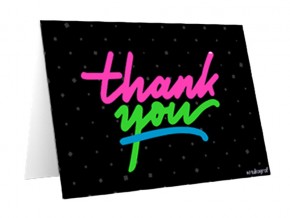 Greeting Card - Thank you