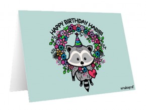 Greeting Card - Happy Birthday Habibi