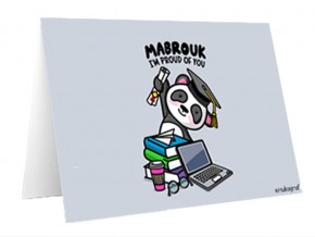 Greeting Card - Mabrouk! Im Proud of You