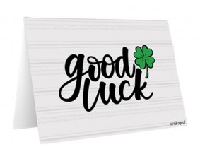 Greeting Card - Good Luck