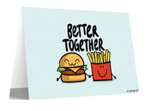 Greeting Card - Better Together
